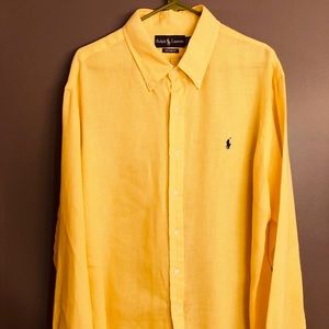 Polo linen button down